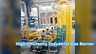 Cam Fırınları için Yüksek Verimli Endüstriyel Gaz Brülörü