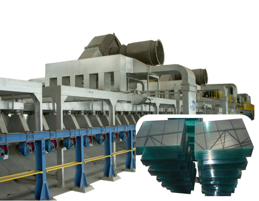satın al 1mm 60 Ton Şeffaf Cam Levha Cam Üretim Hattı Levha Cam İmalat Makinesi online manufacture