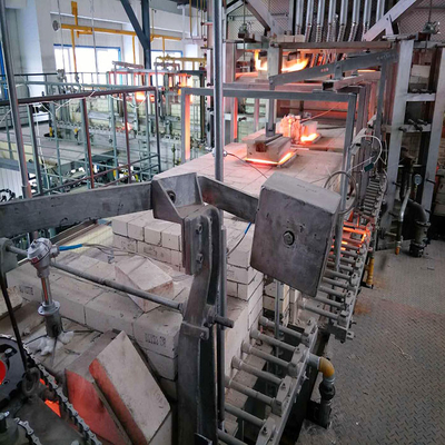 satın al 10-50 Tpd Soda Kalk Endüstriyel Cam Fırını Özel Cam Fırını online manufacture