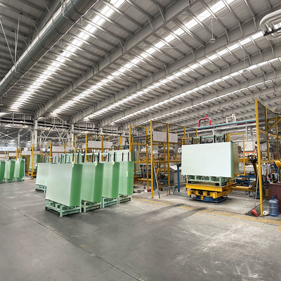satın al 100Tpd 2mm Yaprak Cam Üretim Hatı Açık Yaprak Cam Üretim Makinesi online manufacture