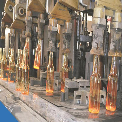 satın al İçecek endüstrisi için özel renkli yüksek performanslı cam şişe üretim hattı online manufacture