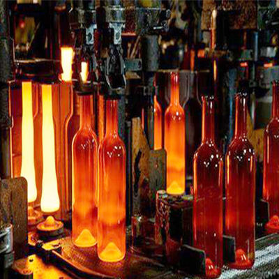 satın al 300 ml Amber Cam Şişe Üretim hattı 250g Şarap Şişesi Konteyner Üretimi için online manufacture