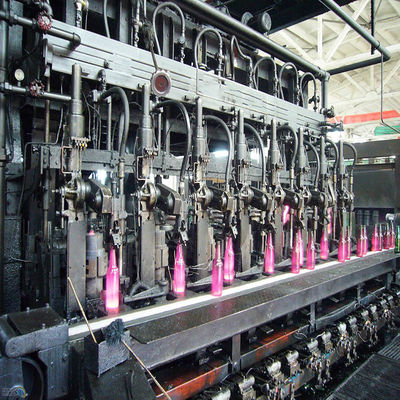 satın al Kehribar Şişe Cam Üretim Hattı 380V Şişe Cam Şekillendirme Makinesi online manufacture