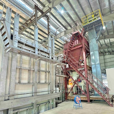 satın al 100 Tpd Çapraz Ateşlemeli Fırın Enerji Tasarruflu Cam Eritme Fırını online manufacture