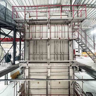 satın al Customized Glass Melting Furnace with PLC Control System for Clear Container Glass Production online manufacture