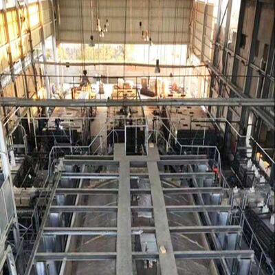 satın al 50ton Flint Rengi Basit Yapı Son Yakılmış Furance Konteyner Cam Fırın online manufacture