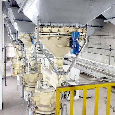 satın almak PLC tabanlı 380V Batching Sistemi ile 200tpd Cam Toplu Tesisi Çevrimiçi üretim