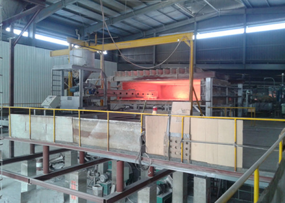 satın al Gündelik Kapasite 5 Ton Erime Aygıtı Elektrikli Cam Fırını Sabit Çalışma online manufacture